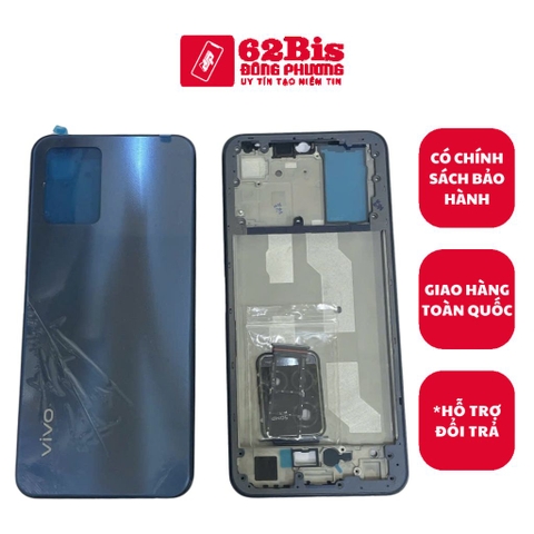 Vỏ Vivo Y21 - 2021 / Y33s / Y21s / Y33T / T1X  Full bộ có sườn (Zin)