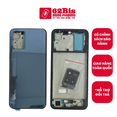 Vỏ Vivo Y21 - 2021 / Y33s / Y21s / Y33T / T1X  Full bộ có sườn (Zin)