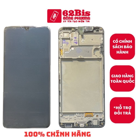 Màn Hình Samsung A22 4G - 2021 / A225F + Khung (Zin Máy)