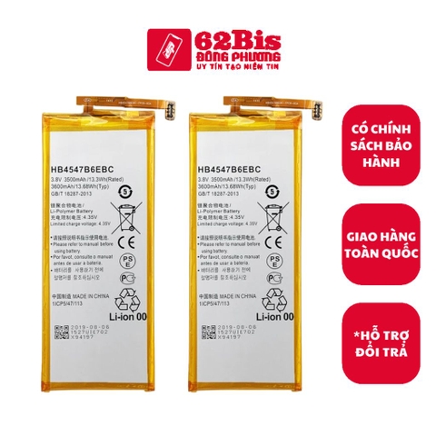 Pin Huawei HB4547B6EBC / Honor 6 Plus / Honor 6Plus - 3500 mAh (Zin Cty)