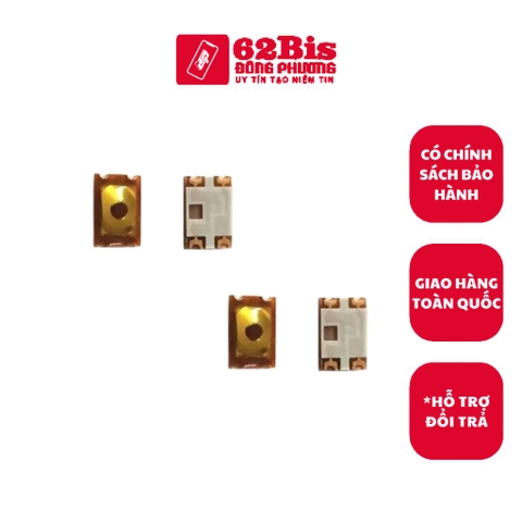 Công Tắc Nguồn 4 Chân Vàng Ngang COMBO 10c=30k