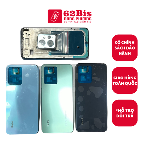 Vỏ Xiaomi Redmi Note 12 4G Full bộ có sườn (Zin máy)