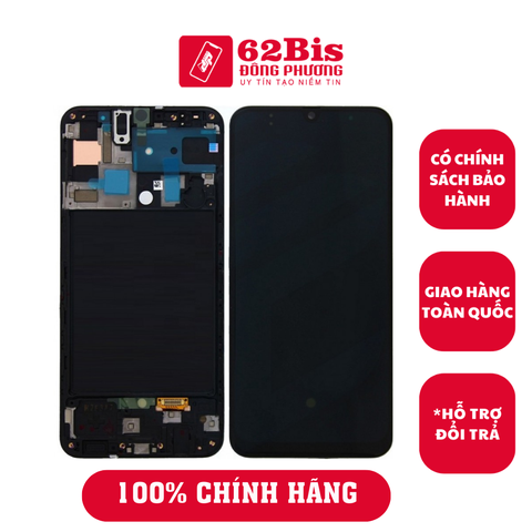 Màn Hình Samsung A30 2019 / A305F  full Khung Zin hãng SS (100% Chính hãng)