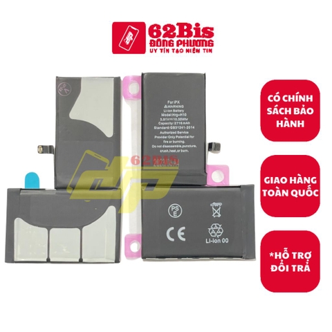 Pin Iphone X / IP X - 2716mAh (4A)