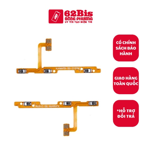 Dây Mở Nguồn + Volume Xiaomi Redmi Note 9 5g /Redmi Note9 5g (Zin)