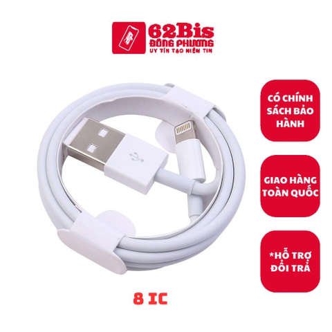 Cáp Sạc Lightning Iphone (Zin chuẩn 8ic)