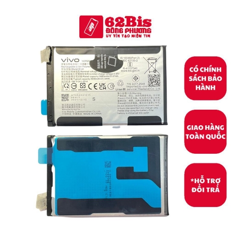 Pin Vivo (B-U2) / Y73T / iQoo z6x / iQoo T2x - 6000mAh (Zin Cty)