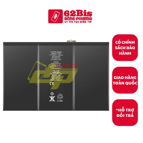 Pin Ipad 3 / Ipad4 (A1389 / A1403 / A1416 / A1430 / A1433 / A1459 / A1460 - 11560mAh ) (Zin Cty)