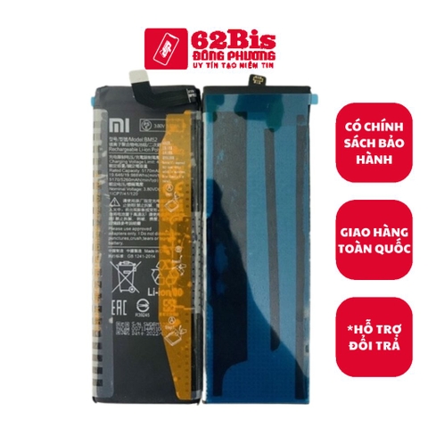 Pin Xiaomi BM52 / Mi CC9 Pro / Mi Note 10 / Mi Note 10 Pro / Mi Note 10 Lite (Zin Cty)