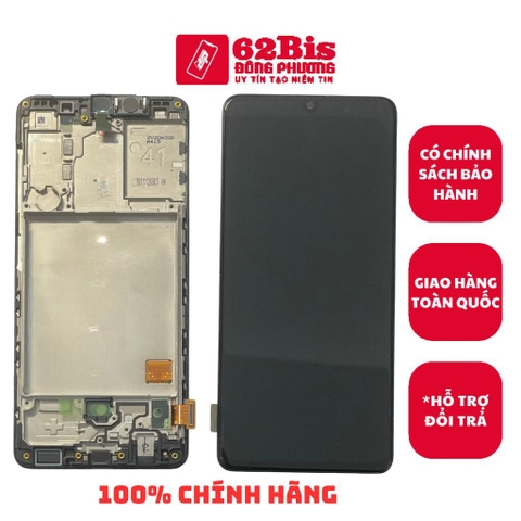 Màn Hình Samsung A41 - 2020 / A415F Khung (100% Chính Hãng)