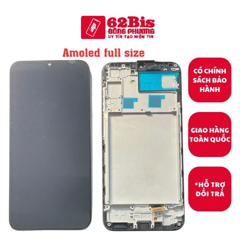 Màn Hình Samsung A24 4g / A245 + Khung Amoled Phôi lớn (Zin Hãng KTX)