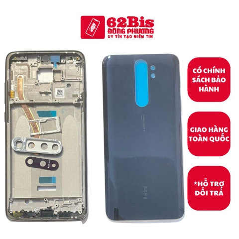 Vỏ Xiaomi Redmi Note 8Pro / Redmi Note 8Pro Full bộ có sườn (Zin máy)