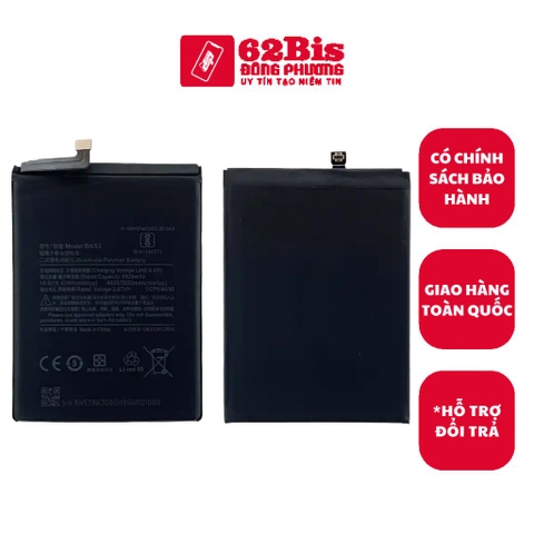 Pin Xiaomi BN53 / Redmi Note 9 Pro / note 10 pro 5g - 5020mAh (Zin Cty)