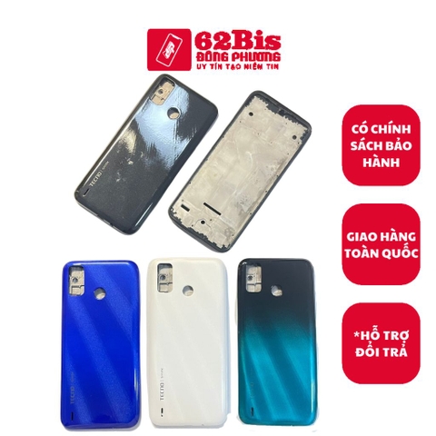 Vỏ Tecno Spark 6 Go / Spark Go 2020 KE5j KE5k KE5s Có Sườn (Zin)