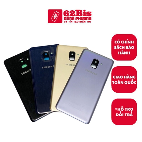 Vỏ / Lưng sau Samsung A730 / A8 Plus - 2018 +Lens Camera (Zin)