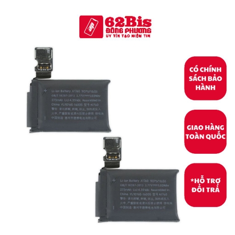 Pin Apple Watch Series 2 - 38mm / A1760 - 273mAh (Zin Cty)