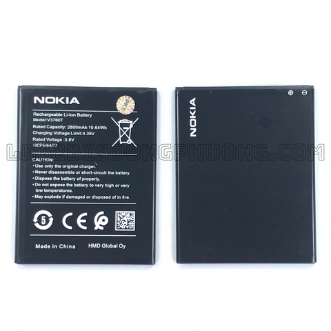 Pin Nokia C2 (V3760T) zin cty