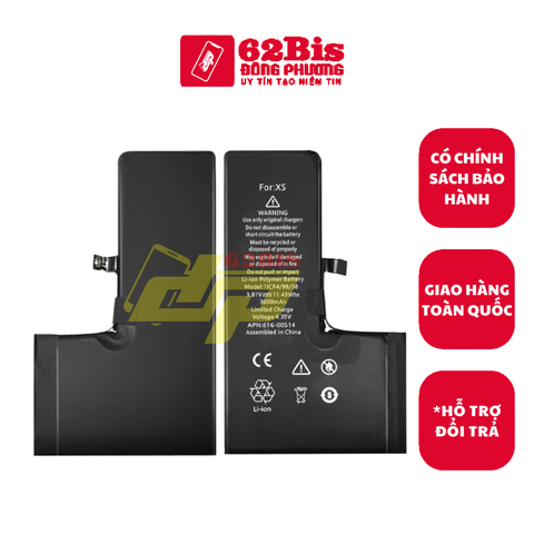 Pin Iphone XS / Xs / X S (Zin bóc máy)