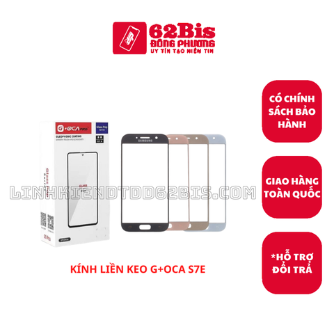 Kính Samsung S7 Edge +Oca