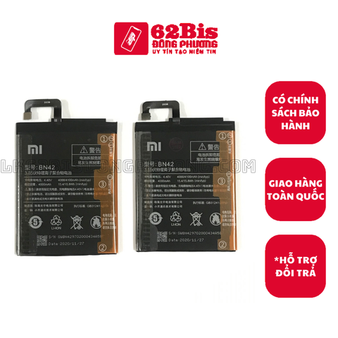 Pin Xiaomi Redmi 4 (BN42) Zin Cty