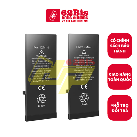 Pin IPhone 12 mini / 12mini (Zin bóc máy)