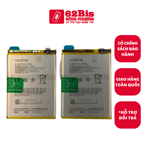 Pin Oppo BLP803 / Realme C17 / Realme V3 / Realme 7I / Realme Q3I / Realme NARZO30 -5G - 5000mAh (Zin Cty)
