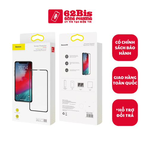 Cường Lực Iphone X/Xs/11 Pro Baseus
