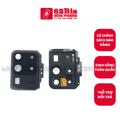 Cụm kính camera sau+ Mic Samsung S20Ultra / S20 Ultra (Zin hãng)