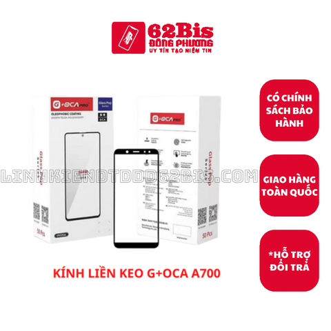 Kính Samsung A700 / A7 2015 +Oca (Hiệu G+)