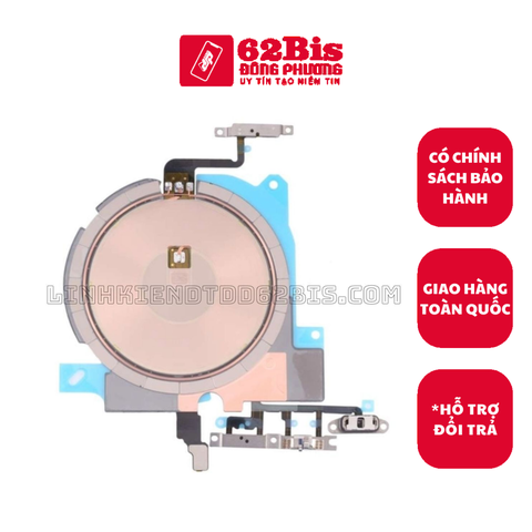 Dây mở nguồn + Volume + gạt rung +  Nfc Sạc Không Dây Iphone 13 Pro ( Zin bóc)