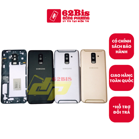 Vỏ Samsung A6 Plus / A605 bộ ko sườn (Zin)