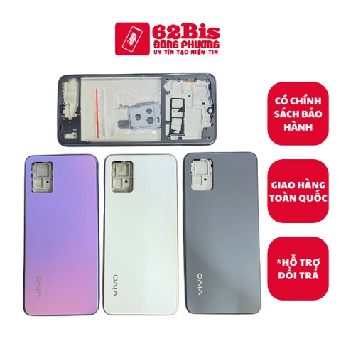 Vỏ Vivo V20 / V20 4g Bộ Full Có Sườn (Zin)
