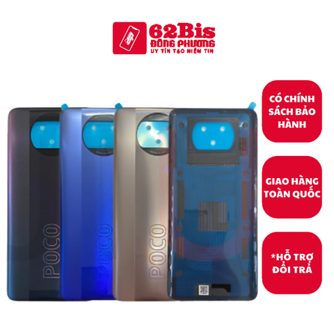 Vỏ / Lưng sau Xiaomi Poco X3 / X3 pro / X3pro(Zin)