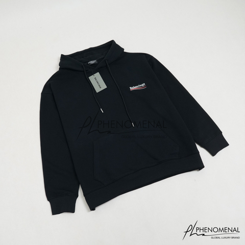 Áo Hoodie Balenciaga Logo Thêu