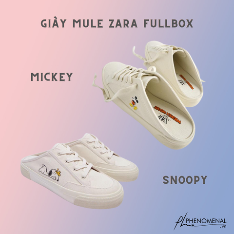 Giày Mule Zara FULLBOX