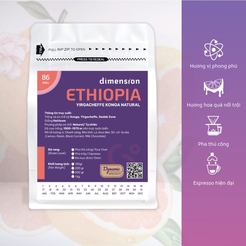ETHIOPIA KONGA NATURAL G1
