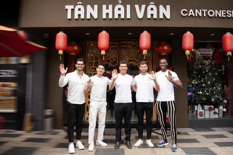 Nam vương Thế giới 2024 - Danny Mejía Romero yêu thích món ăn tại nhà hàng Tân Hải Vân