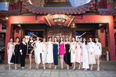 Nhà hàng Tân Hải Vân Phan Văn Trị vinh dự đón tiếp đoàn thí sinh Miss Grand 2024