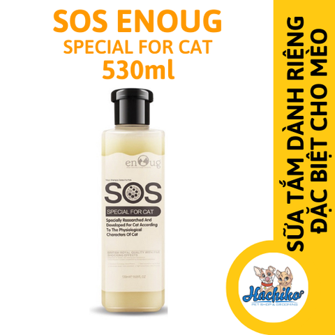 Sữa tắm SOS màu trắng dành riêng cho mèo 530ml