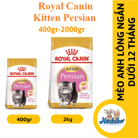 Royal Canin Persian Kitten 2kg - Thức ăn dành cho Mèo conBa Tư  400gr/ 2kg