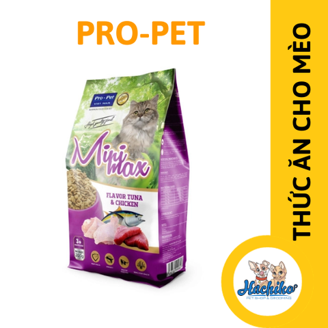 Thức ăn cho Mèo Minimax 350gr  Pro-Pet (1 bao 14kg 40 túi)