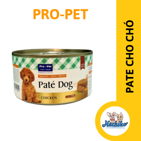 Pate cho chó Pro Pet vị Gà 190gr (thùng 24 lon)