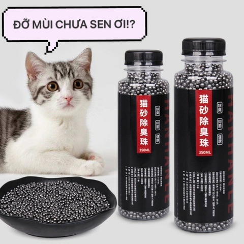 Hạt khử mùi Catture cát vệ sinh than hoạt tính 300gr