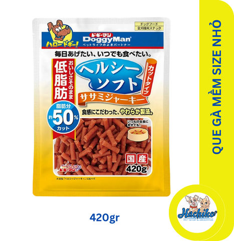 Que gà mềm bổ dưỡng size nhỏ Doggy Man - 420gr