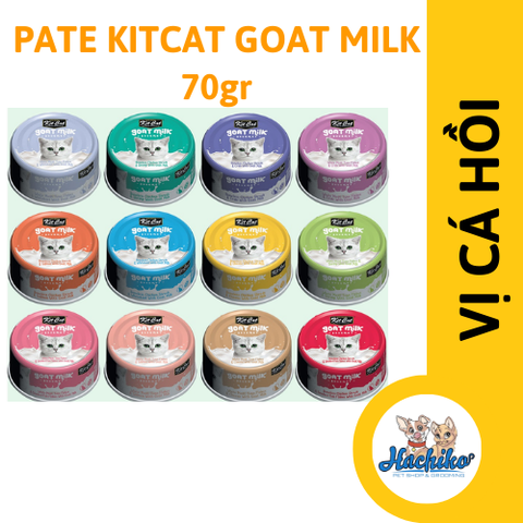 Pate sữa dê KitCat Goat Milk dành cho Mèo 70g