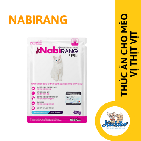 Thức ăn cho mèo Nabirang vị thịt vịt 1kg/ 5kg chiết lẻ