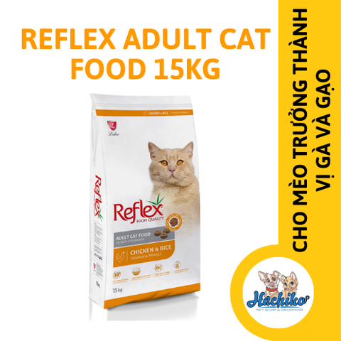 Thức ăn cho mèo trưởng thành Reflex Adult Cat Food Chicken & Rice 2kg