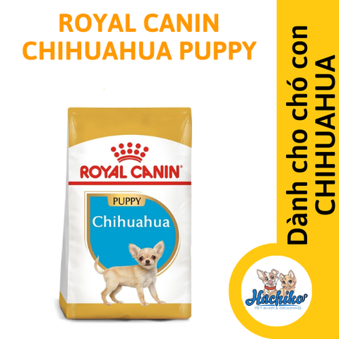 Thức ăn cho chó con dưới 12 tháng tuổi Royal Canin Chihuahua Puppy 0.5kg &1.5kg