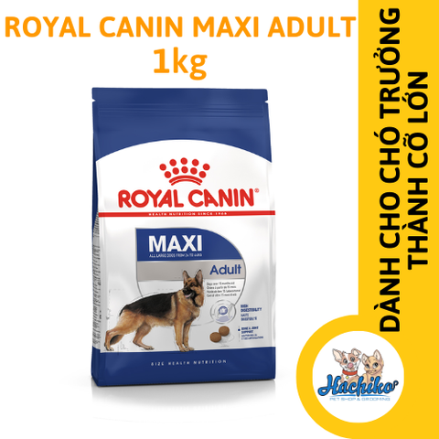 Thức ăn cho chó trưởng thành Royal Canin Maxi Adult trên 12 tháng tuổi