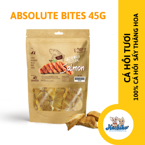 Absolute Bites Cá Hồi Sấy 45g dành cho thú cưng